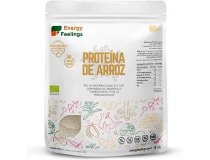 Suplemento Alimentar ENERGY FEELINGS Sabor De Proteína De Arroz Eco Baunilha (1 kg (Baunilha))