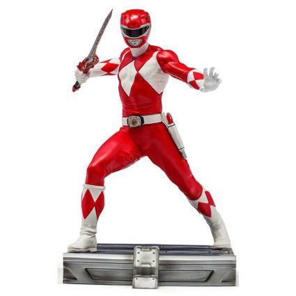 Power Rangers Mighty Red Ranger Art Scale Figure