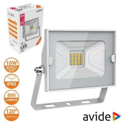 Foco LED 10W 230V 4000k 800lm Branco IP65 