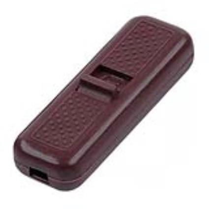 Interruptor De Passagem Bipolar 2a 250v Castanho