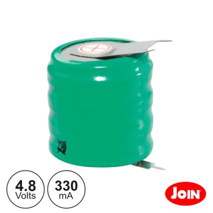 Bateria Ni-Mh 4.8v 330ma Com Patilhas 
