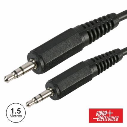 Cabo Jack 3.5mm Macho / Jack 3.5mm Macho 1.5m St