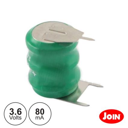 Bateria Ni-Mh 3.6v 80ma 