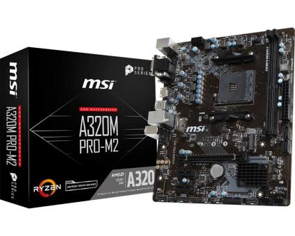 Motherboard Micro ATX A320M Pro-M2 Skt AM4 - 