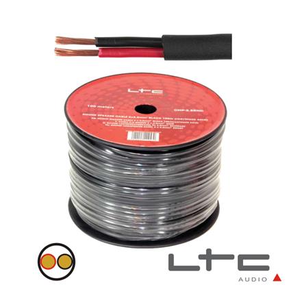 Cabo Coluna 2x1.50mm Preto/Vermelho 100m 