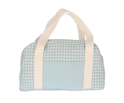 Bolsa Desportiva Verde Vichy Personalizável