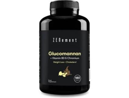 Suplemento Alimentar ZENEMENT Glucomannan (180 Cápsulas)