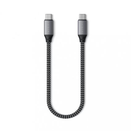 Satechi - USB-C to USB-C cable 25cm (space grey)