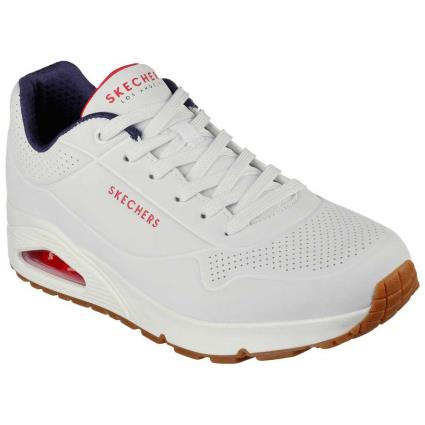 Skechers Uno Stand On Air Trainers Branco EU 47.5