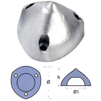Tecnoseal Max Prop Ten00486 Anode  81 mm