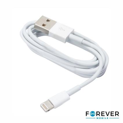 Cabo USB-A 2.0 Macho / Lightning 1m 2A Branco 