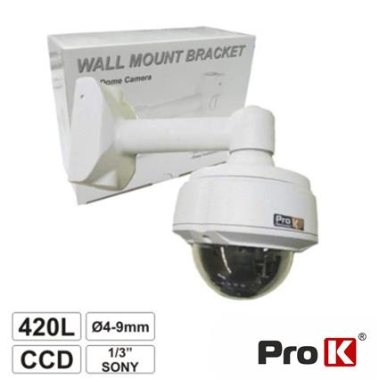 Câmara De Vigilância Dome Ccd 420l 1/3 