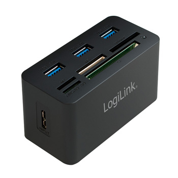 CARD READER ALL-IN-ONE & USB 3.0 HUB CR0042
