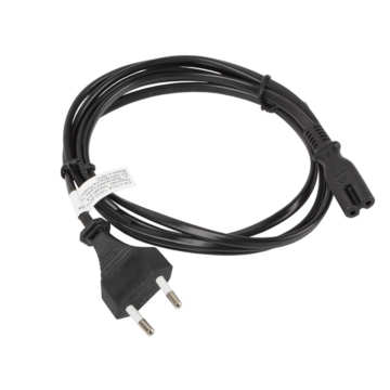 Cabo de Alimentação  CEE 7/16 A IEC320 C7 Preto