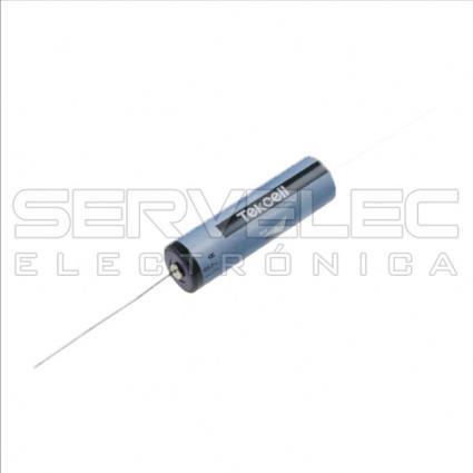 Pilha Lithium Er14500 3.6v 2a C/ Terminais Axiais 