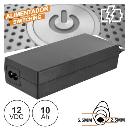 Alimentador Switching 12v 10a