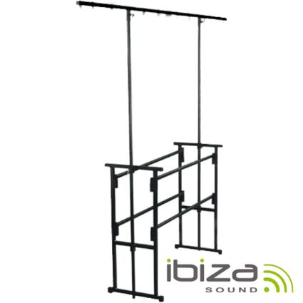 Suporte Profissional Movel Disco Com Barra De Luz