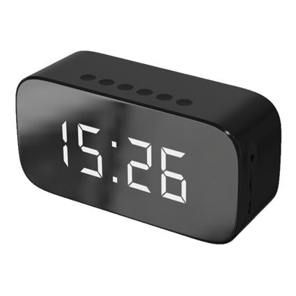 Relógio Despertador Bluetooth/MicroSD/AUX
