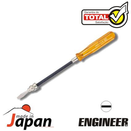 Chave Fendas 4.0x0.5 100mm C/Suporte Parafuso 