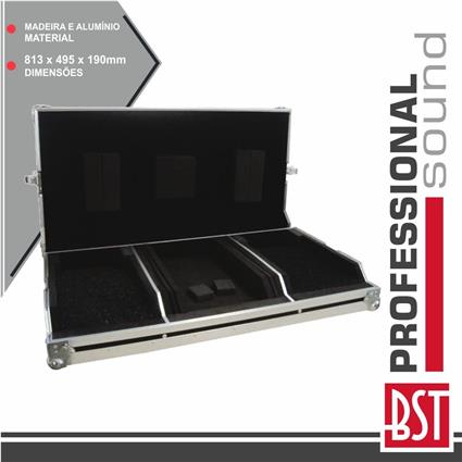 Mala Transporte DJ P/ 2 Leitores 10 E Controlador 13 