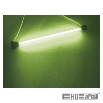 Lâmpada Tubular 180-800v Néon 10cm Verde Hq Power