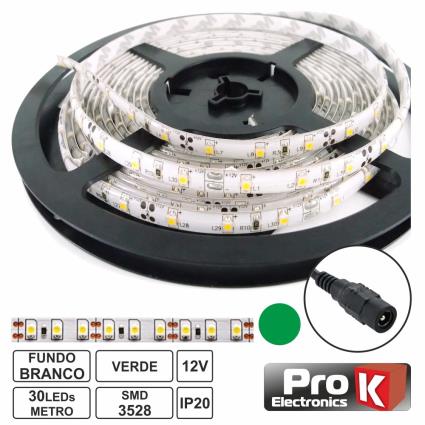 Fita Led 12v Verde 1m 