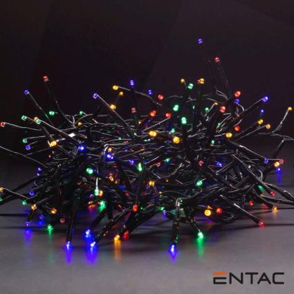 Luzes Natal 400 LEDs Multicor 8mt