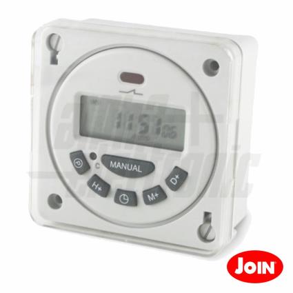Temporizador Digital Semanal 12v 