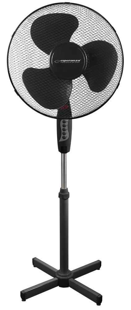 Ventoinha De Pé 40cm Preta