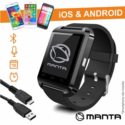 Smartwatch Android Multifunções 1.44 C/Sensor-G 