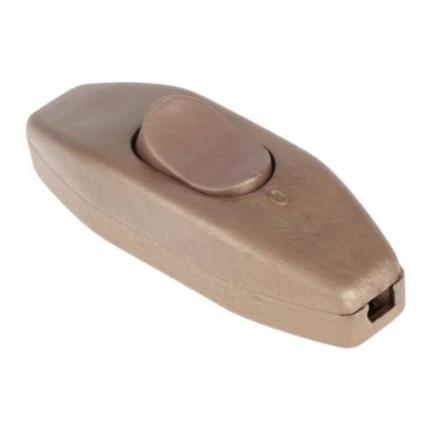 Interruptor De Passagem Bipolar 4A 250V Dourado