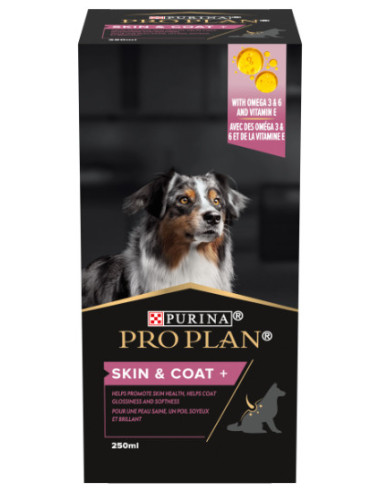 Dog Skin & Coat + Suplemento para Cães 250 ml Pro Plan