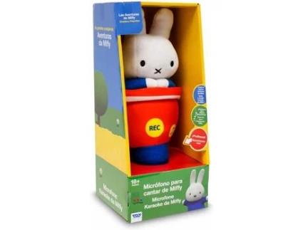 Peluche Interativos TOY PARTNER Miffy com microfone (Idade Mínima: 2)