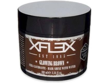 Cera para o Cabelo XFLEX glowing brown (100 ml)
