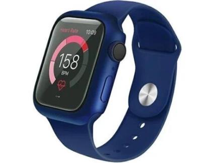 Capa Apple Watch Series 4/5/6/Se 40 mm UNIQ Azul