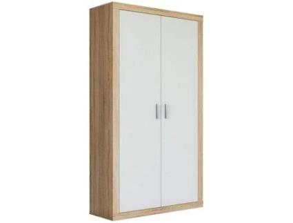 Roupeiro HOMESOUTH Cambria Claro - Branco (Melamina - 105 x 208 x 50  cm)