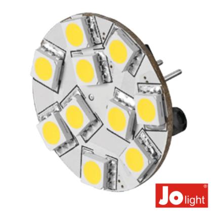 Lâmpada G4 2.2w 12v 10 Leds Branco Frio 