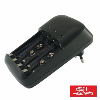 Carregador De Baterias AA/AAA/9V 