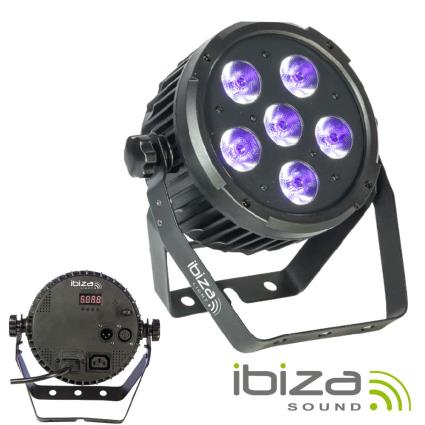 Projetor Luz C/ 6 LEDS UV DMX 