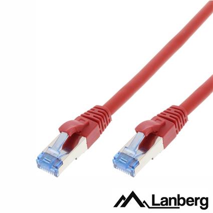 Cabo S/FTP LSZH CAT6A 1m Vermelho 