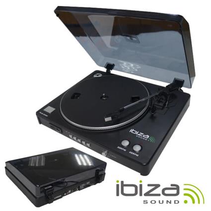 Gira-Discos 33/45rpm C/Usb/Rec/Sd Software Audacity 