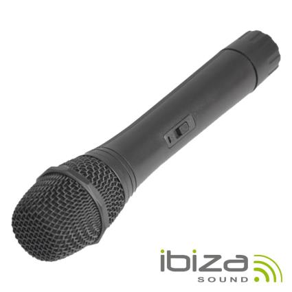 Microfone S/ Fios P/ Colunas Port Uhf 863mhz 