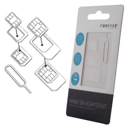 Conjunto Adaptador Cartões SIM