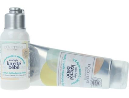 Conjunto de Banho Para Bebé Karité Loccitane (2 pcs)