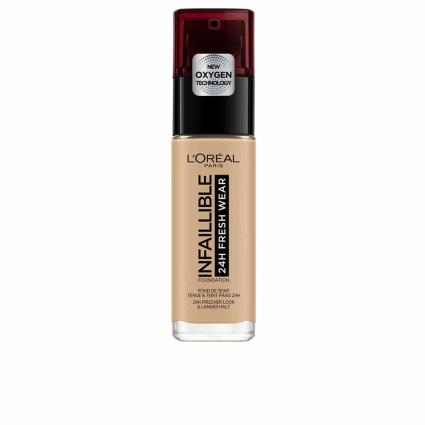 Base de Maquilhagem Fluida Infaillible 24H LOreal Make Up (30 ml) - 200-sable doré 30 ml