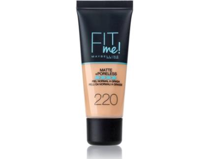Base de Maquilhagem Fluida Fit Me 220 - naturel
