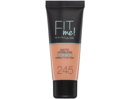 Base de Maquilhagem Fluida Fit Me 245 - classic beige