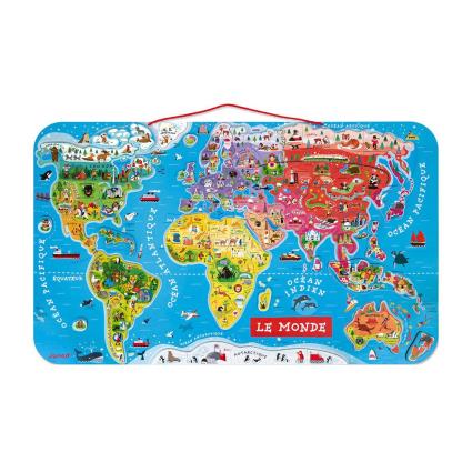 Puzzle Magnético  World (92 Peças)