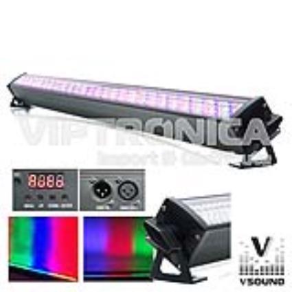 Barra De Leds C/ Strobe 240 Leds 10mm Rgb Dmx 
