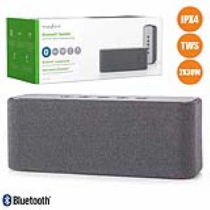 Coluna Bluetooth V4.2 Portátil 2x30w Tws Ipx4